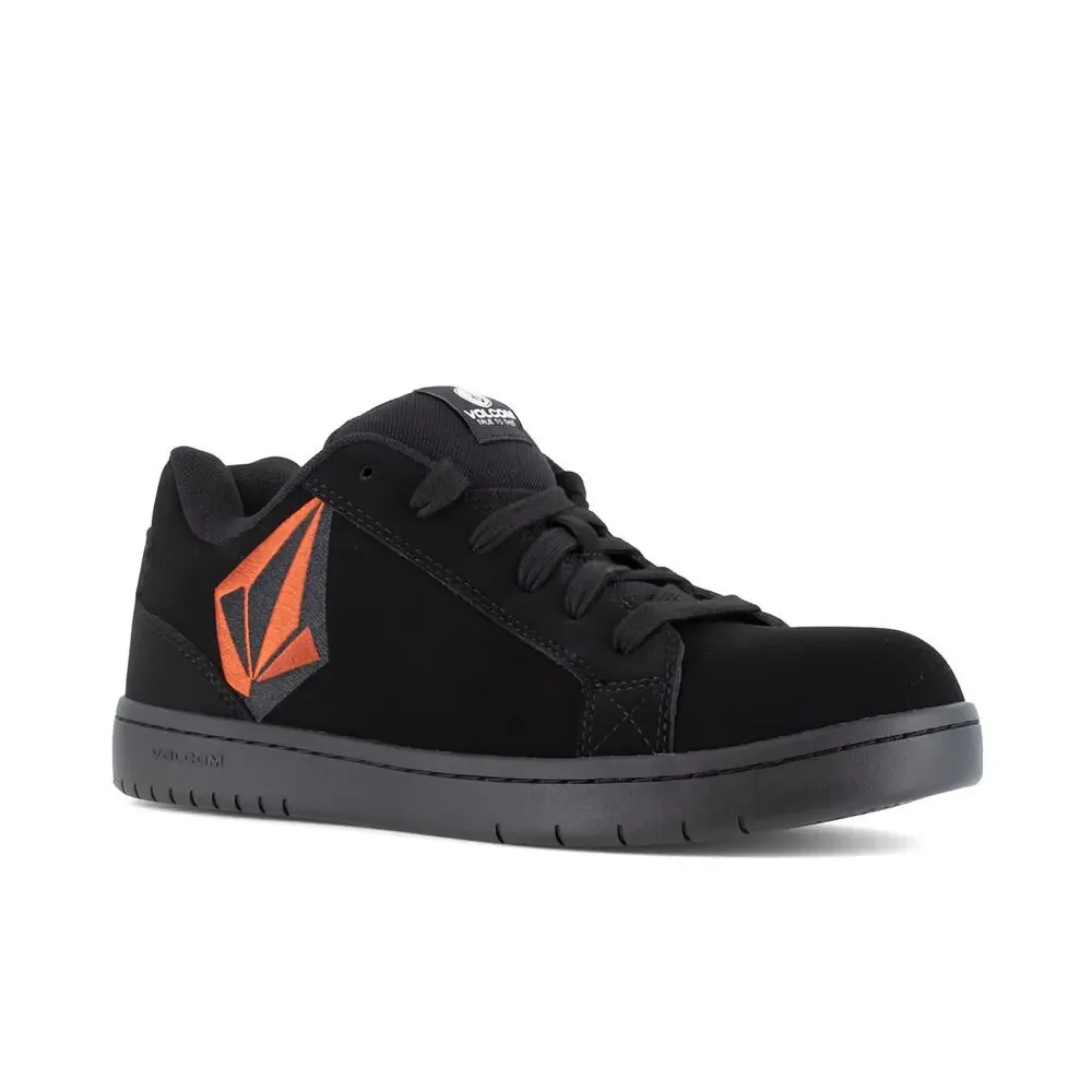 Volcom Mens 30471 Composite Toe Skate Work Shoes US 14 M Black EUC